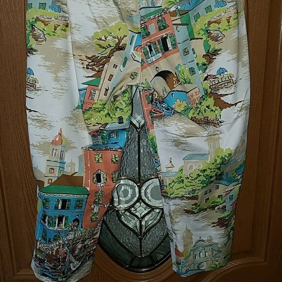 ITW By Claude Brown   capris Sz 4 NWOT - Picture 8 of 8